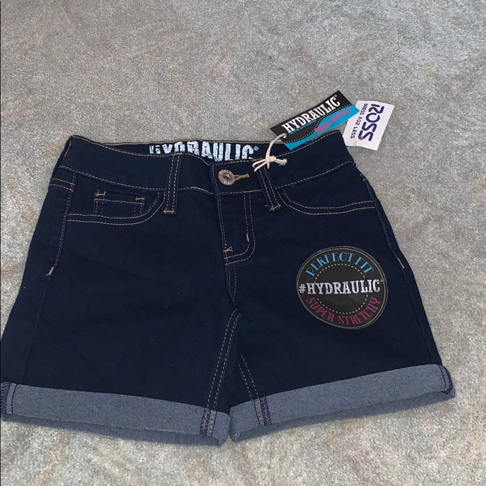 Dark Wash Jean Shorts